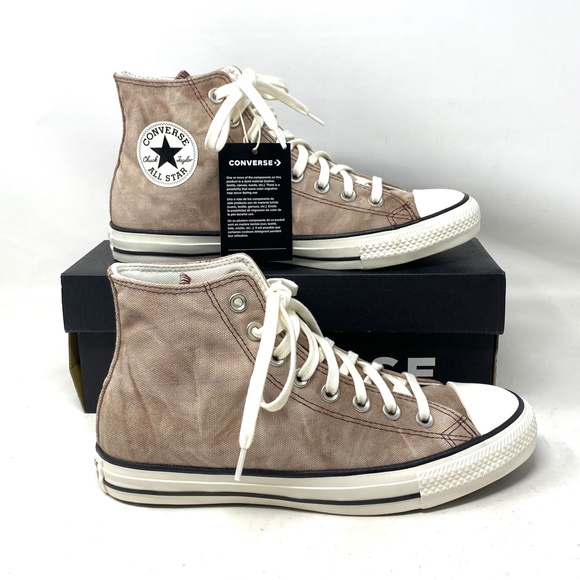Converse Chuck Taylor Men's High Shoes Skate Kava Bliss Canvas Sneakers A02585C - Picture 3 of 10